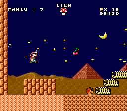 Super Mario Bros 2 - Dream Courses Screenshot 1